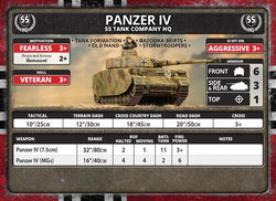 Flames of War: D-Day - Waffen-SS Unit Card Pack (ONLINE ORDER ONLY)