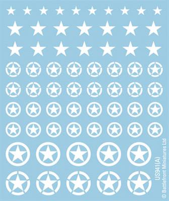 Flames of War: American Decals (ONLINE ORDER ONLY)