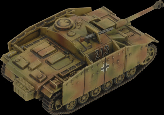 Flames of War: German Fallschirmjäger StuG Assault Gun Platoon (Late War) (ONLINE ORDER ONLY)