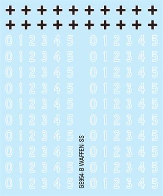 Flames of War: D-Day - Waffen-SS Decal Set (ONLINE ORDER ONLY)