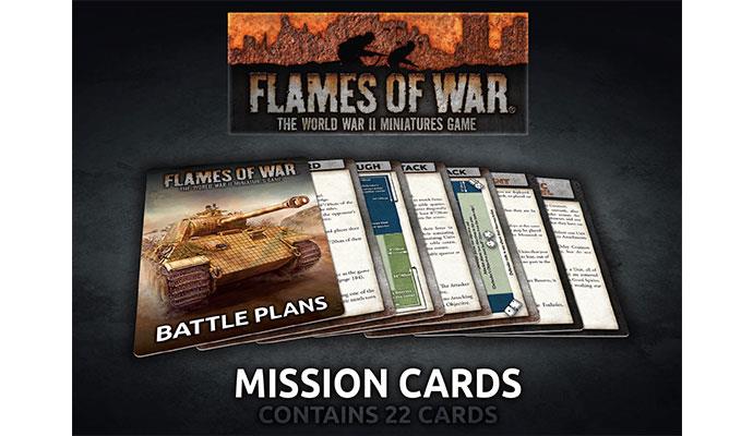 Flames of War: Mission Cards (2019) (ONLINE ORDER ONLY)