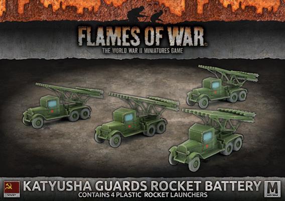Flames of War: Soviet Katyusha Guards Rocket Battery (Mid War) (ONLINE ORDER ONLY)