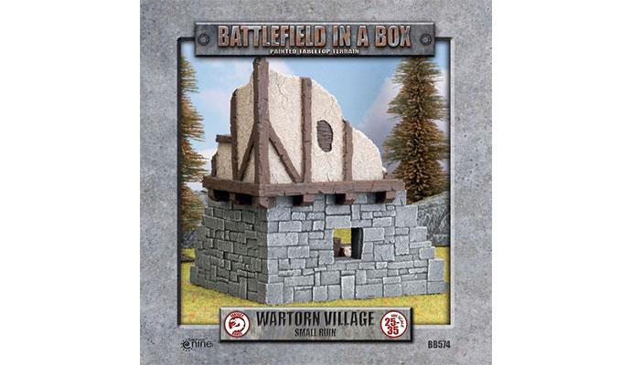 Battlefield in a Box: Wartorn Village - Small Ruin (ONLINE ORDER ONLY)