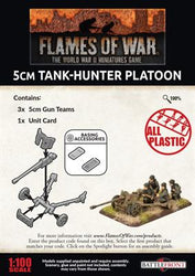 Flames of War: German 5cm Tank Hunter Platoon (Late War) (ONLINE ORDER ONLY)