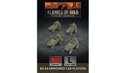 Flames of War: Soviet BA-64 Armoured Car Platoon (Late War) (ONLINE ORDER ONLY)