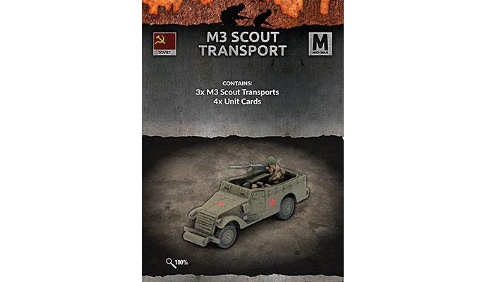 Flames of War: Soviet M3 Scout Transport (Mid War) (ONLINE ORDER ONLY)