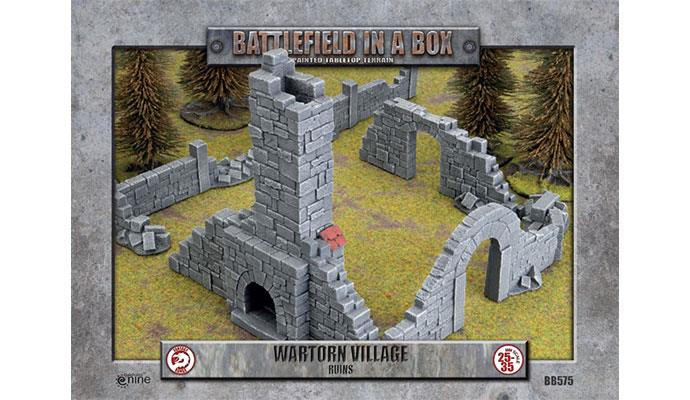 Battlefield in a Box: Wartorn Village - Ruins (ONLINE ORDER ONLY)