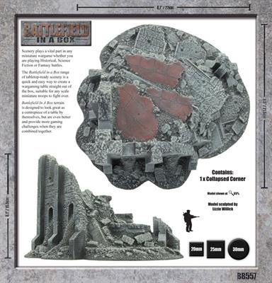 Battlefield in a Box: Gothic Battlefields - Collapsed Corner (ONLINE ORDER ONLY)