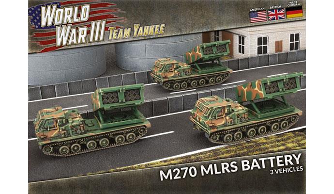 Team Yankee: M270 MLRS Rocket Launcher Battery (ONLINE ORDER ONLY)