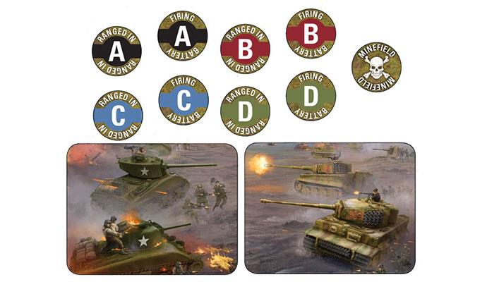 Flames of War: Late War Mission Token Set (ONLINE ORDER ONLY)
