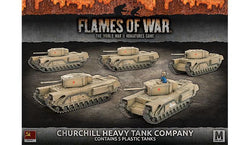 Flames of War: Soviet Churchill Heavy Tank Company (Mid War) (ONLINE ORDER ONLY)