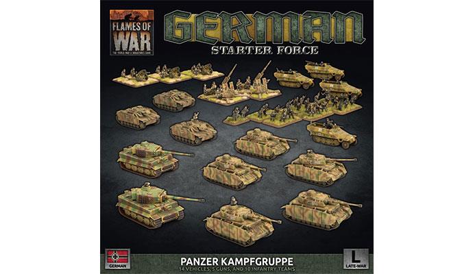 Flames of War: German Panzer Kampgruppe Army (Late War) (ONLINE ORDER ONLY)