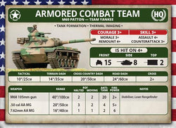 Team Yankee: M60A1/A3 Tank Platoon (ONLINE ORDER ONLY)