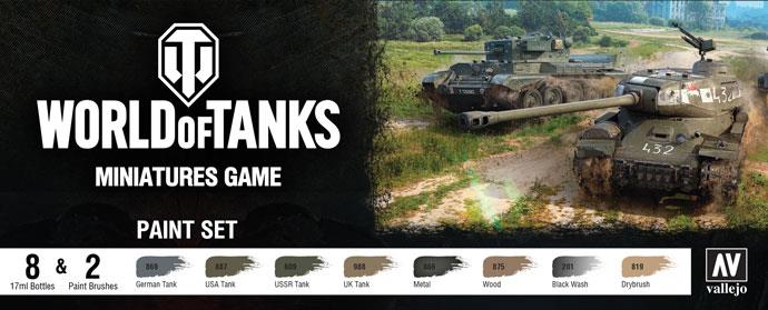 World of Tanks: Paint Set (ONLINE ORDER ONLY)
