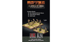 Flames of War: German Fallschirmjäger Mortar Platoons (Late War) (ONLINE ORDER ONLY)