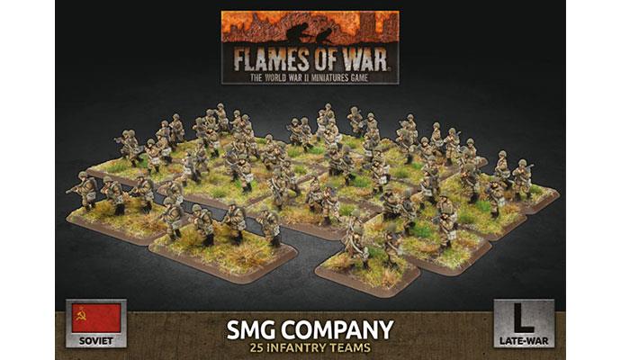 Flames of War: Soviet SMG Company (Late War) (ONLINE ORDER ONLY)