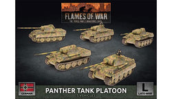 Flames of War: German Panther Tank Platoon (Late War) (ONLINE ORDER ONLY)