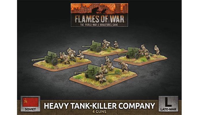 Flames of War: Soviet Heavy Tank-Killer Company (Late War) (ONLINE ORDER ONLY)