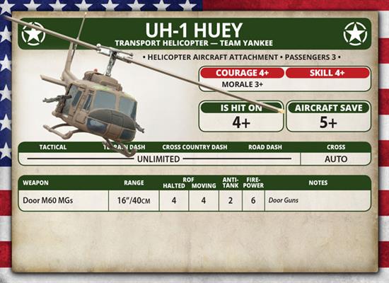 Team Yankee: Huey Helicopter Flight (ONLINE ORDER ONLY)