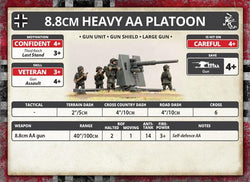 Flames of War: German 8.8cm Heavy AA Platoon (Mid War) (ONLINE ORDER ONLY)