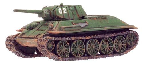 Flames of War: Soviet T-34 obr 1941 (Extra Armour) (Mid War) (ONLINE ORDER ONLY)