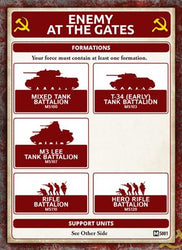 Flames of War: Soviet T-34 (Early) Tank Company (Mid War) (ONLINE ORDER ONLY)