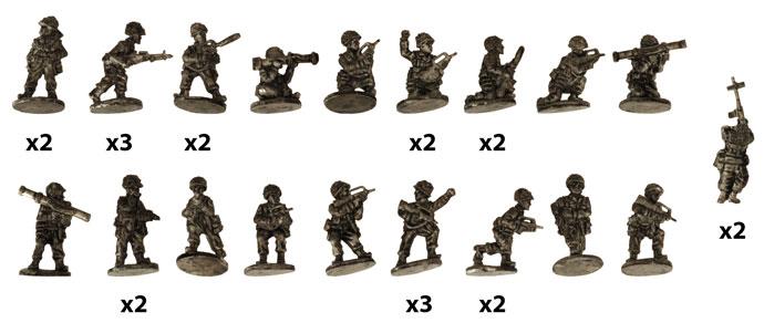 Team Yankee: French Republic Infantry Platoon (ONLINE ORDER ONLY)