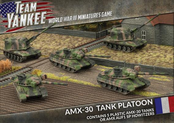 Team Yankee: AMX-30 Tank Platoon (ONLINE ORDER ONLY)