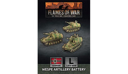 Flames of War: German Wespe Artillery Battery (Late War) (ONLINE ORDER ONLY)