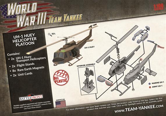 Team Yankee: Huey Helicopter Flight (ONLINE ORDER ONLY)