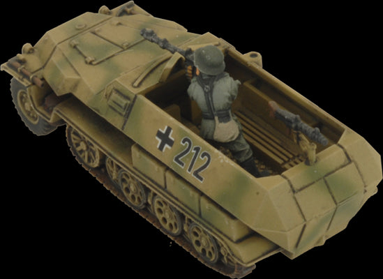 Flames of War: German SD KFZ 251 Half-Tracks (Mid War) (ONLINE ORDER ONLY)