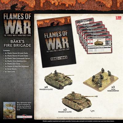Flames of War: German Bake's Fire Brigade Army (Mid War) (ONLINE ORDER ONLY)