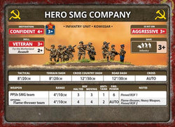 Flames of War: Soviet SMG Company (Late War) (ONLINE ORDER ONLY)