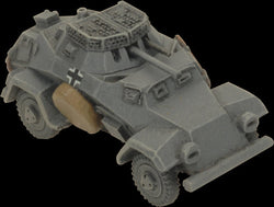 Flames of War: German SD KFZ 221 and 222 Light Scout Troop (Mid War) (ONLINE ORDER ONLY)