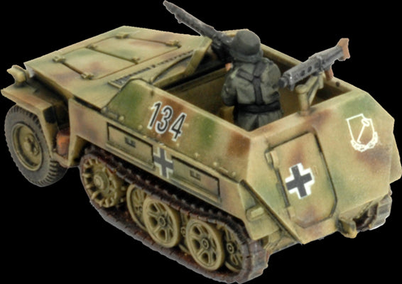 Flames of War: German SD KFZ 250 Transports (Late War) (ONLINE ORDER ONLY)