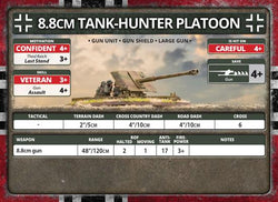 Flames of War: German 8.8cm Tank-Hunter Platoon (Late War) (ONLINE ORDER ONLY)