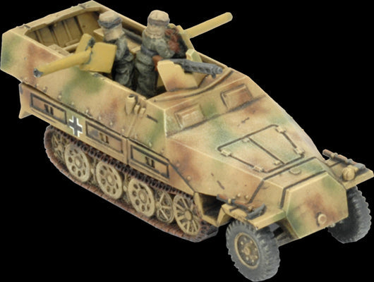 Flames of War: German SD KFZ 251 Flamethrower Platoon (Late War) (ONLINE ORDER ONLY)