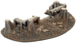 Flames of War: Log Emplacements - Dug In Markers (ONLINE ORDER ONLY)