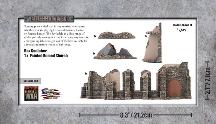 Battlefield in a Box: Ruined Church (ONLINE ORDER ONLY)