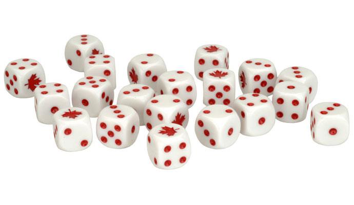 Team Yankee: Candian Dice Set (ONLINE ORDER ONLY)