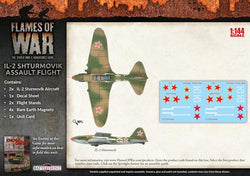 Flames of War: Soviet IL-2 Shturmovik Assault Flight (Mid War) (ONLINE ORDER ONLY)