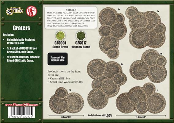 Flames of War: Craters (ONLINE ORDER ONLY)