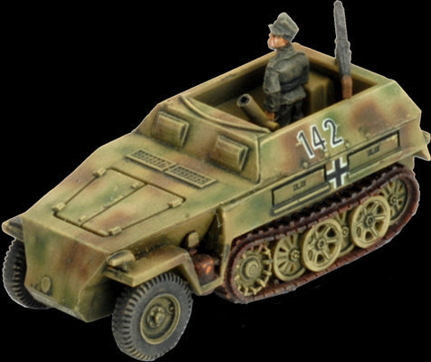 Flames of War: German SD KFZ 250 Scout Troop (Late War) (ONLINE ORDER ONLY)