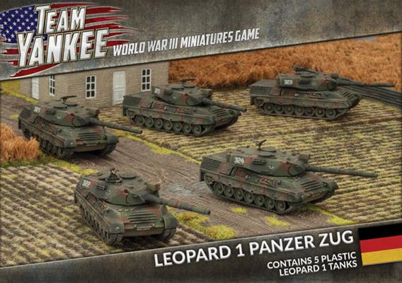 Team Yankee: Leopard 1 Panzer Zug (ONLINE ORDER ONLY)