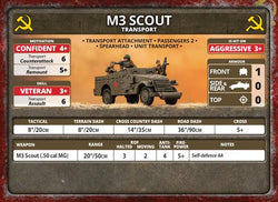 Flames of War: Soviet M3 Scout Transport (Late War) (ONLINE ORDER ONLY)