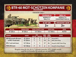 Team Yankee: East German Mot-Schutzen Platoon (ONLINE ORDER ONLY)