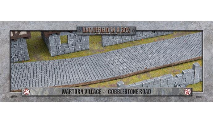Battlefield in a Box: Wartorn Village - Cobblestone Road (ONLINE ORDER ONLY)