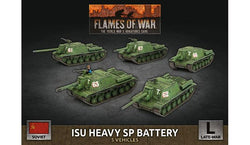 Flames of War: Soviet ISU Heavy SP Battery (Late War) (ONLINE ORDER ONLY)