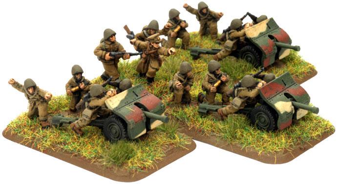 Flames of War: Poland 37mm wz.36 gun (Early War) (ONLINE ORDER ONLY)
