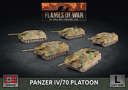 Flames of War: German Panzer IV/70 Platoon (Late War) (ONLINE ORDER ONLY)